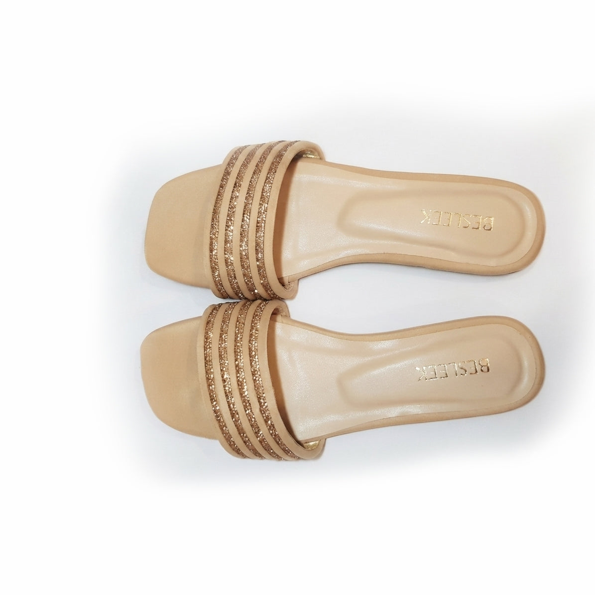 Crystal Grace Rhinestone Flat Slipper